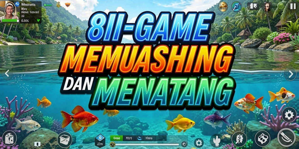 Gameplay menarik dari 8II yang menampilkan pengalaman memancing yang seru.