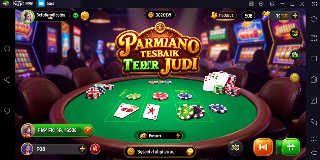 Screenshot gameplay F08 yang menampilkan keseruan permainan Kasino.