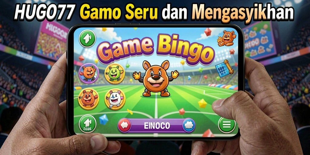 Tampilan gameplay HUGO77 yang menarik dalam permainan Bingo.
