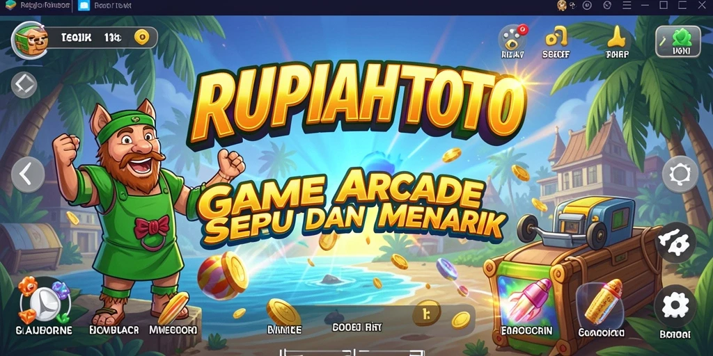 Tampilan gameplay seru RUPIAHTOTO dengan aksi cepat dan grafis menarik.